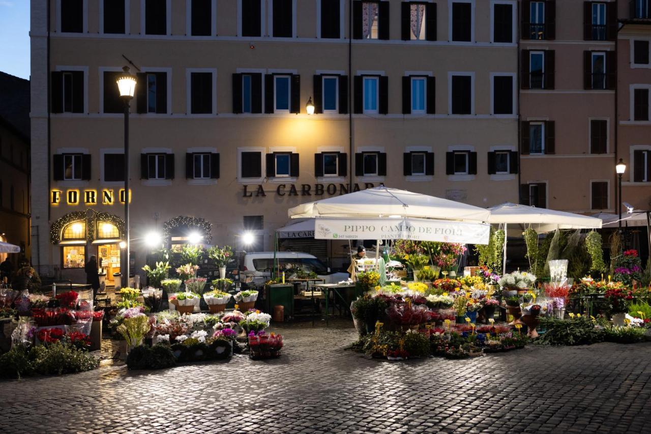 Romeathome Deluxe Suite Campo Dei Fiori Buitenkant foto