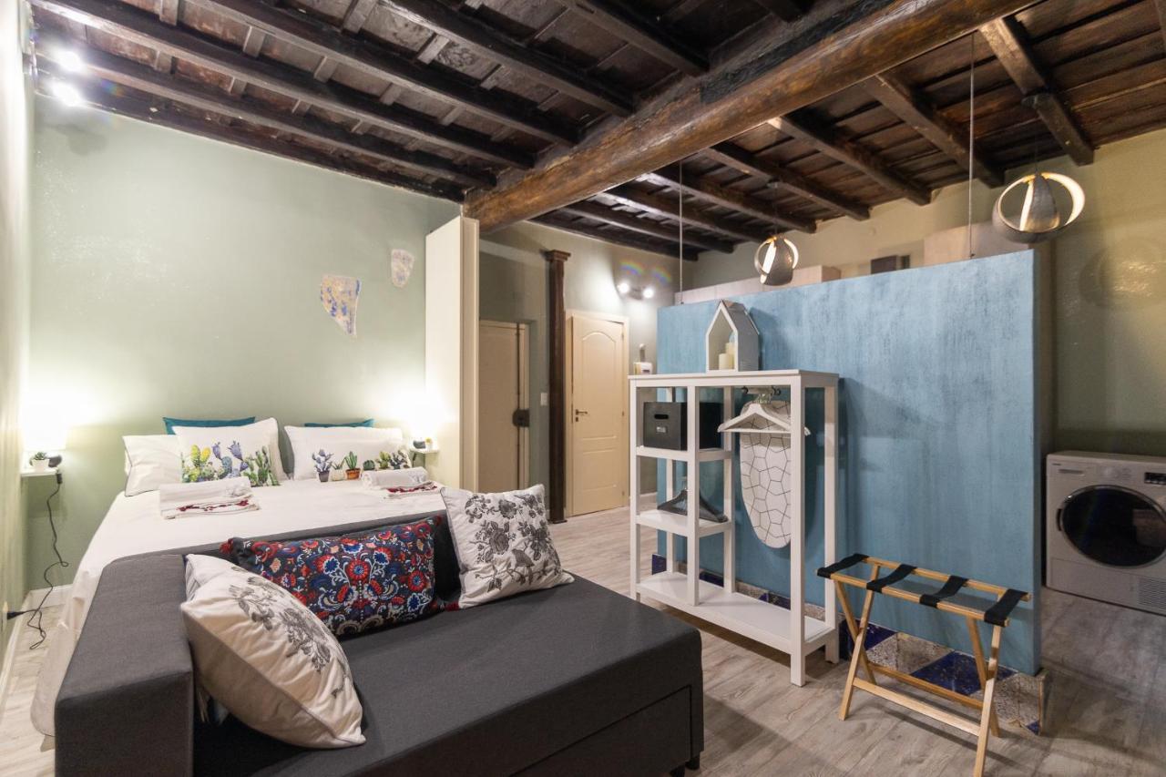 Romeathome Deluxe Suite Campo Dei Fiori Buitenkant foto