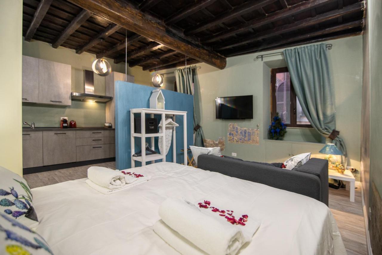 Romeathome Deluxe Suite Campo Dei Fiori Buitenkant foto